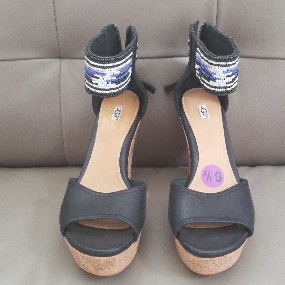 UGG Jacinda Serape Ankle Strap Sandal